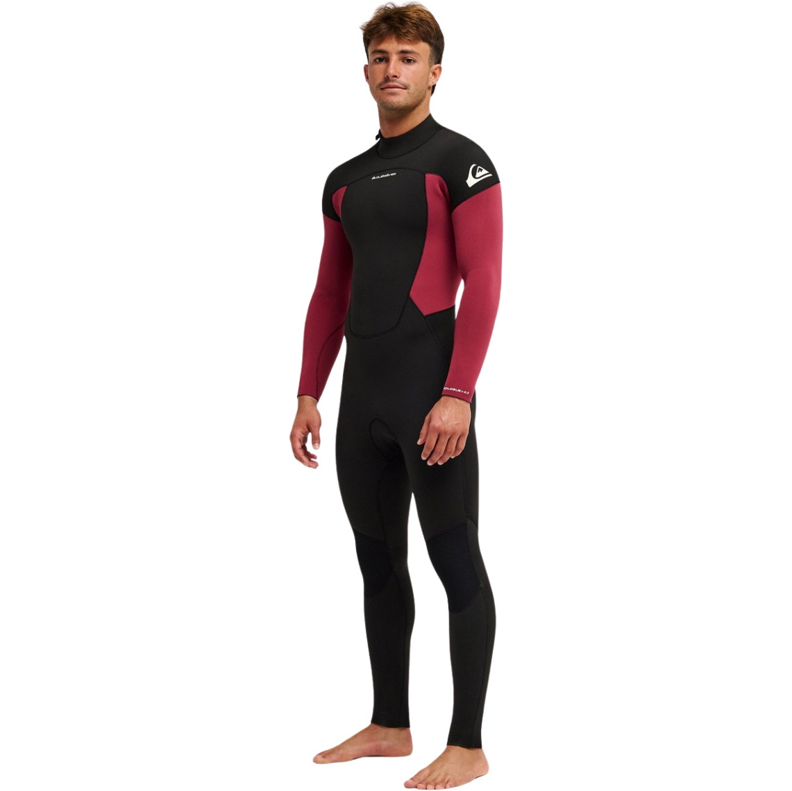 2026 Quiksilver Mens Prologue+ 4/3mm Back Zip Wetsuit 25AW213516 - Oxblood Red